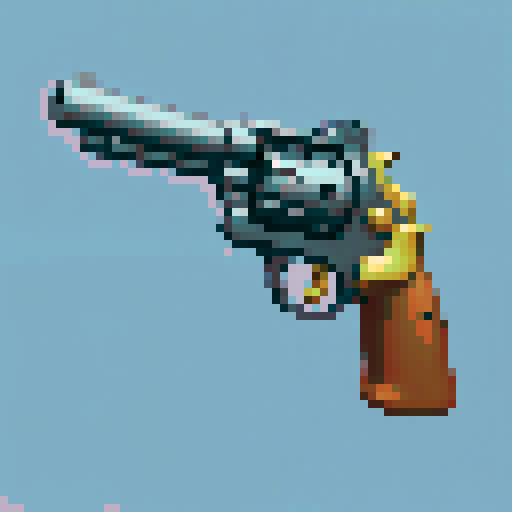 A gun