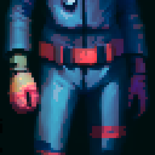 Human spaceman coming out of hibernation.