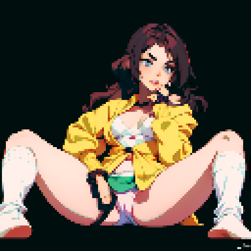 sexy girl in underwear fingering herself
