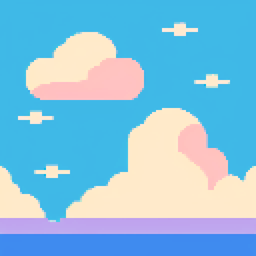 Cloudy sky background