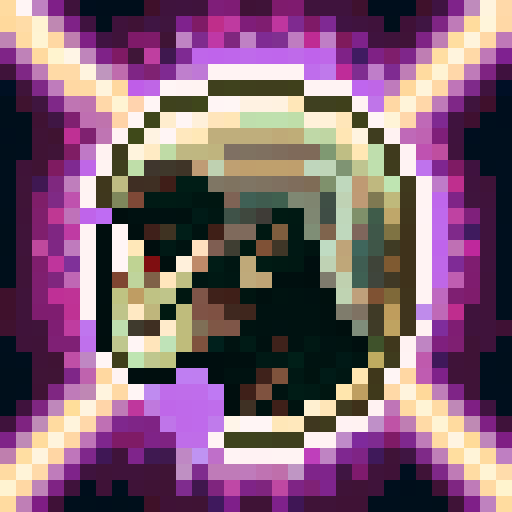 bold, fierce, and cute humanoid creature, semi-profile