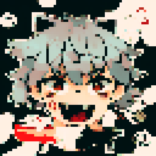 Cafe on a curved road with people eating and a cat walking by