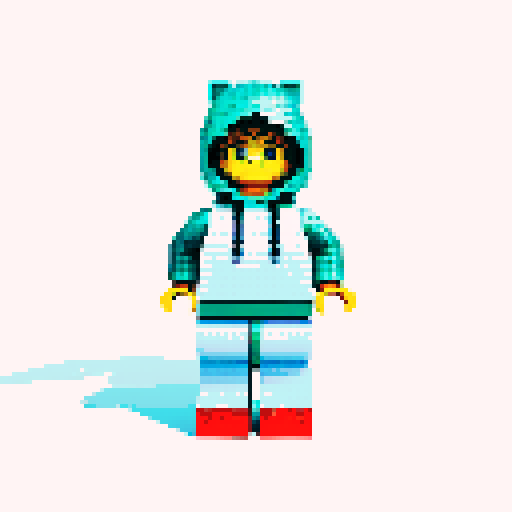 hoody pixel lego
