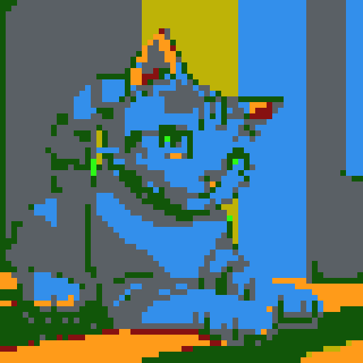 add grey cat in front of her arm