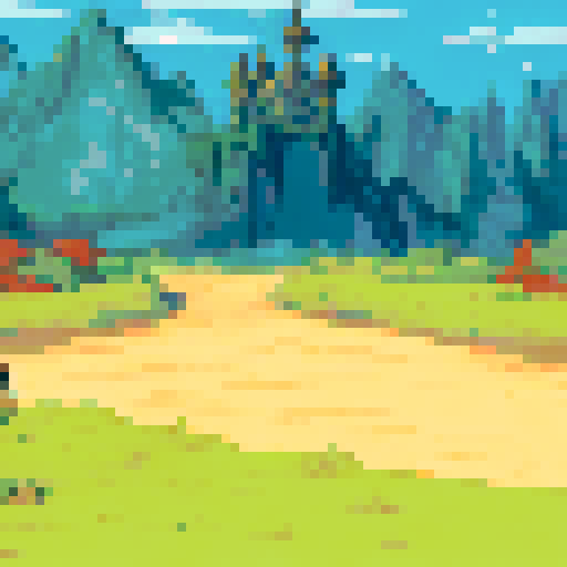 Sword in the stone with a beautiful sky