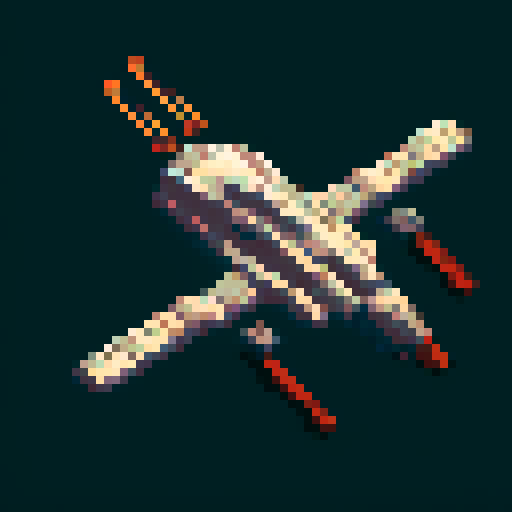 Top-Down Spaceship