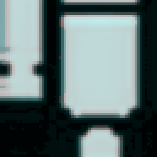 soldier character, yellow headband, pixel art