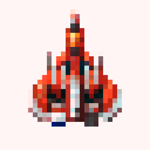 top down perspective like a shmup, looks like a hyperdiploid cell, sleek and fast, looks like it's from a 90s anime, spaceship