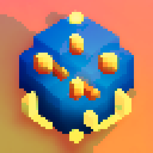 A fireball icon that would be used in a video game user interface, UI, asset creation
