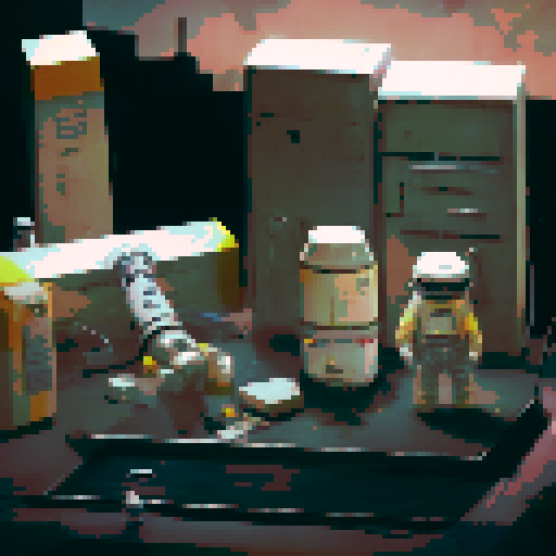 Antivenin, medical, dark background, night time, yellow warm light