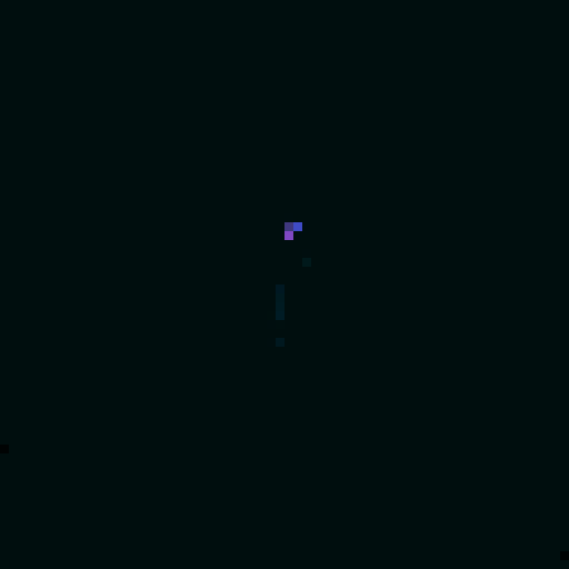 A person looking through a magnifying glass