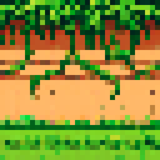 A dirt wall texture covered in vines