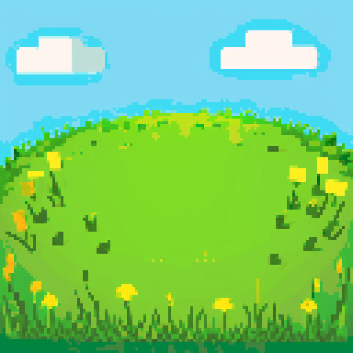 clear background with few blades of grass