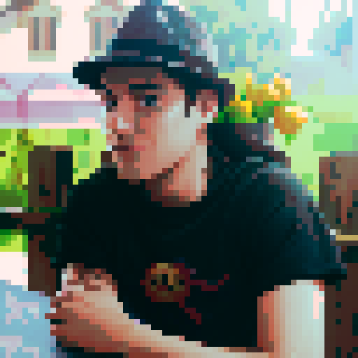 pixel art, green background, knight, 