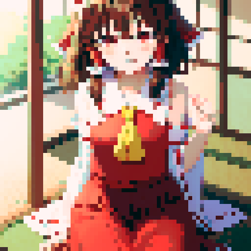 Touhou, Reimu Hakurei, Cute, pretty