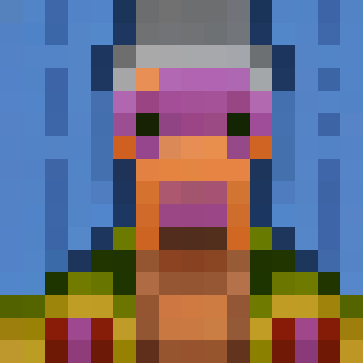 Create a 16x16 pixel art icon of a wooden storage chest with a pink flower 
decoration on the front. Retro game style, clean pixels, warm brown wood 
color, bright flower accent. Transparent background. Top-down perspective. 
Simple and recognizable design suitable for a farming/beekeeping game inventory icon.