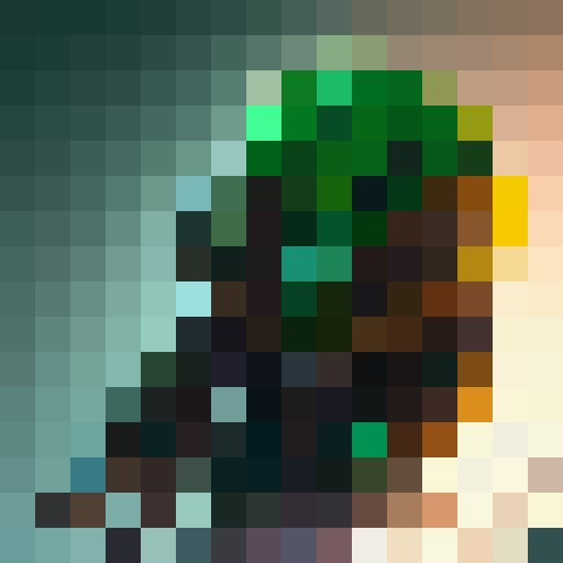 "Render a fierce, green goblin warrior wielding a comically oversized axe, with bulging muscles and exaggerated, cartoony proportions, outlined in bold black strokes reminiscent of classic Fantasy RPG artwork."