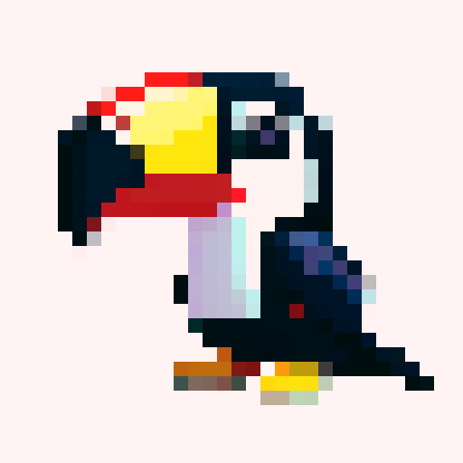 a cute toucan