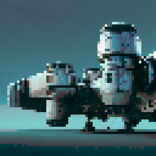 pixel art spaceship