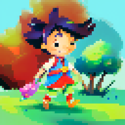 "Cheerful ant, with a cute smile, happily carrying a leaf, in a vibrant and colorful style with a touch of whimsy."