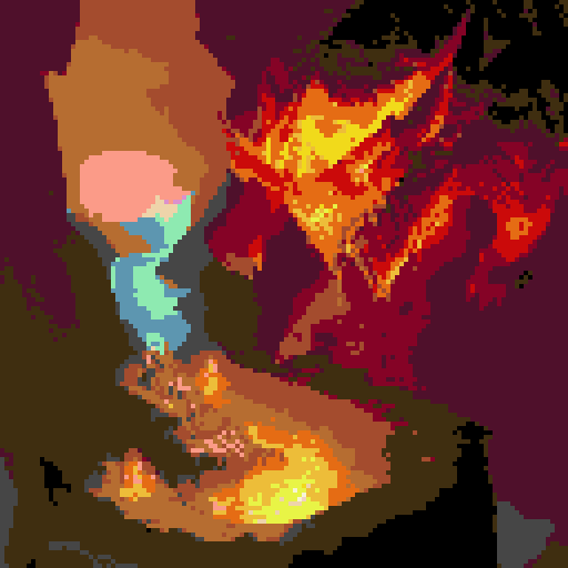 Fiery Balrog, towering over the bridge, locks eyes with Gandalf, their staffs ready for an epic clash