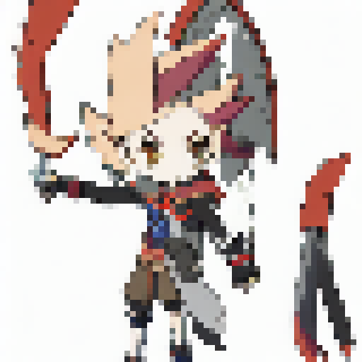 Fire-breathing dragon, perched atop a rocky mountain peak, glaring down at a lone warrior standing confidently with a katana sword in an anime style full body image.