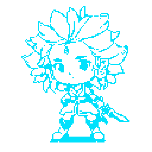 Create a detailed sprite suitable for a RPG game. The theme is cindrella. Use vibrant colors and sharp contrast to ensure readability at a small size. Ensure the design is consistent with pixel art styles, featuring clean outlines, clear details, and minimal shading. The asset should be fully compatible with fantasy RPG environments and evoke a sense of immersion and character.