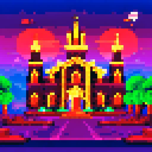 christmas celebration in the philippines - church at night