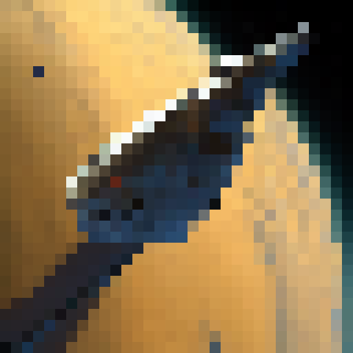 space ship viewed from above, based on star trek