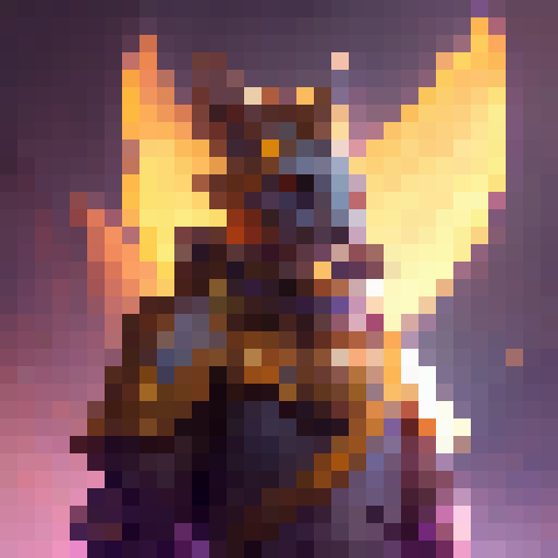 Paladin with a holy shield, vibrant energy and crackling lightning swirling his head, vivid holy golden colors