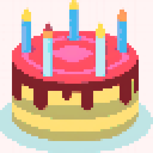 pixel art with a white background and a contour for the shape

