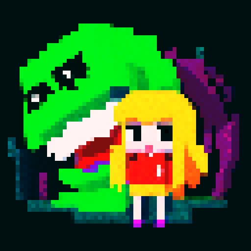 a girl fucked by a monster