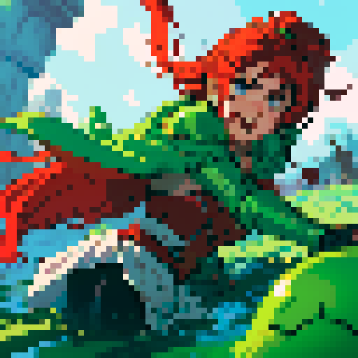 hero sinking into slime, hero drowning in slime, hero has red hair, hero has silver armor, reaching up, panic, sinking deep into slime