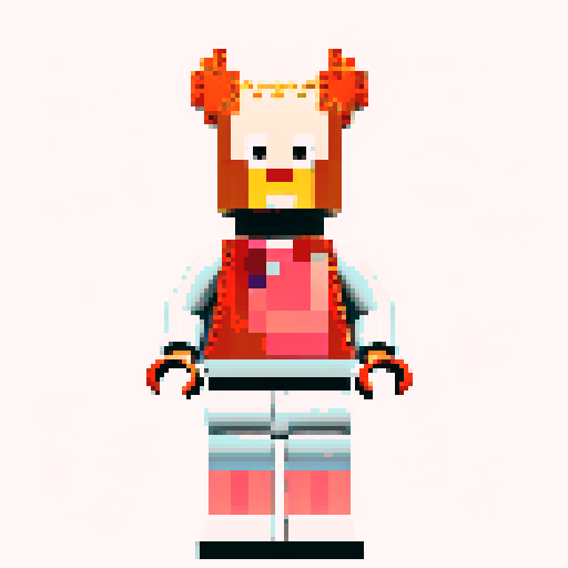 lego pixel, vibrant colors, blocky shapes, small plastic bricks, isometric perspective, retro video game, low resolution, 8-bit graphics, sharp edges, square grid, limited color palette, nostalgic feel, brick-built characters, iconic lego logo, digital recreation, detailed textures, crisp lines, simplified forms, nostalgic gaming vibes