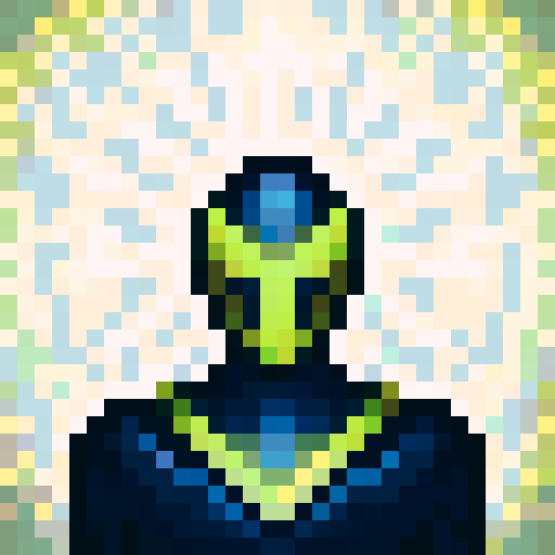 headwear, pixelated design, vibrant colors, detailed embroidery, intricate patterns, glossy finish, shiny gold accents, futuristic visor, dynamic angles, dramatic lighting, fine brush strokes, bold outlines, expressive facial features, intense gaze