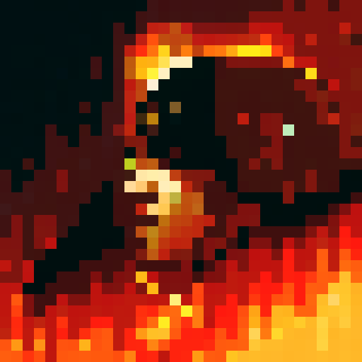 a streetfighter style game character icon