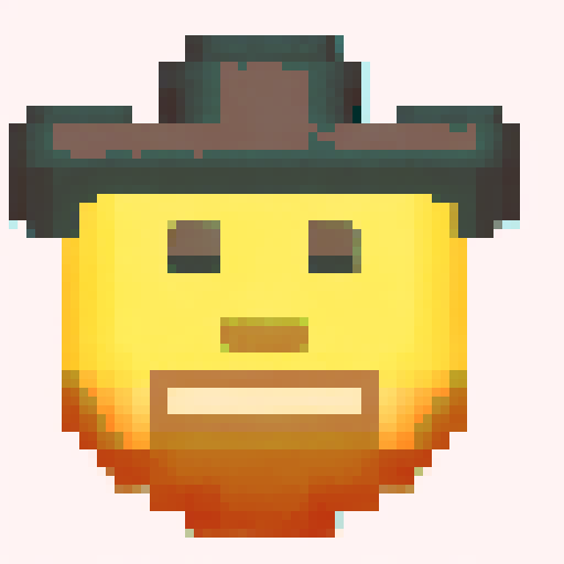 Pixel art with minimal color palette. up to 4 colors