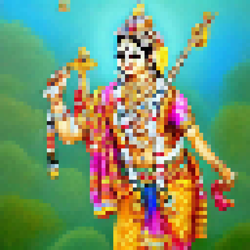 lord krishna in traditional