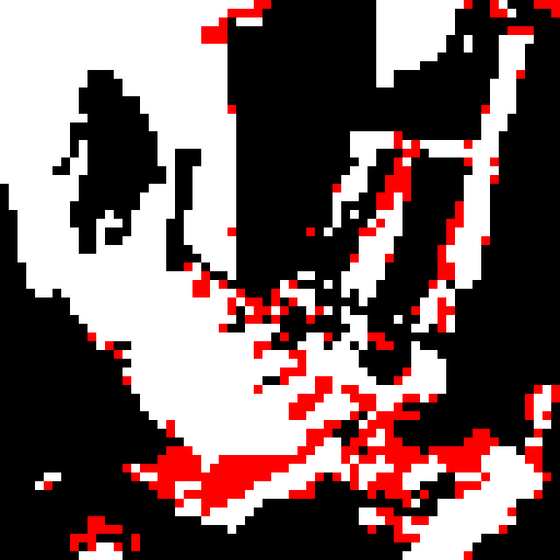 mars scene with spaceship