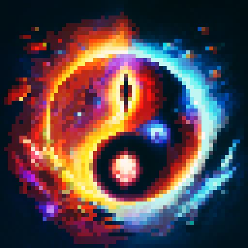 Create images with twinflames incorporated in the painting of yin and yang in middle and maybe gaia tree forming twinflames having their arms around yin and yang symbol?