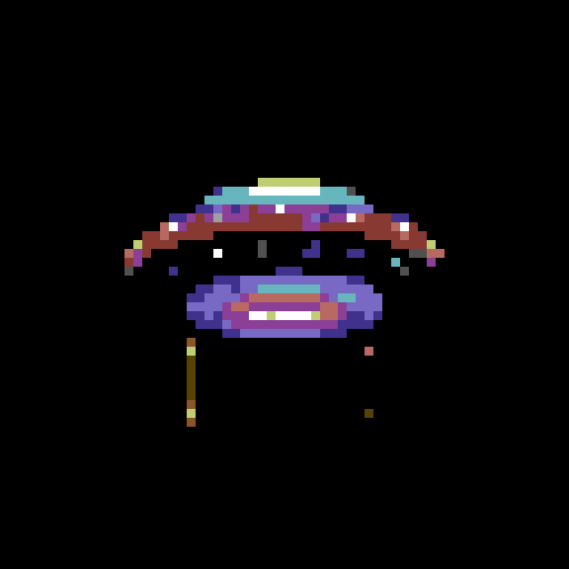 Large, wide, silver flying saucer, with twinkling yellow lights, viewed from below at an angle