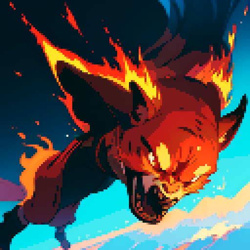 flames, fire, beam of fire, fire breath