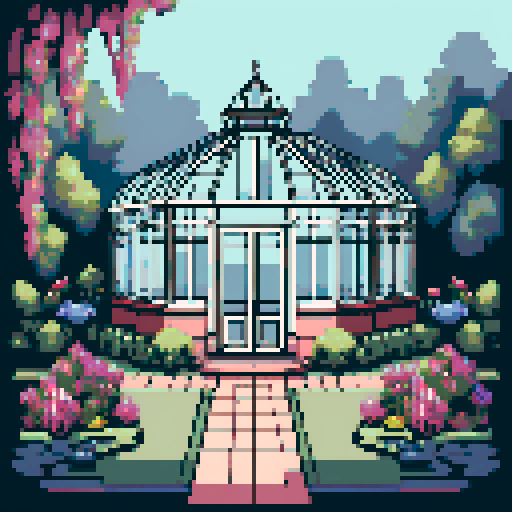 a victorian conservatory greenhouse 