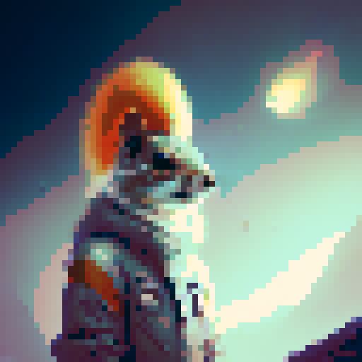 squirrel, sideview, sprite sheet