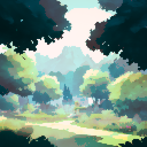 gigantic towering oak tree viewed from afar, nighttime setting, vast black sky with white stars, nostalgic feel