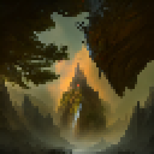 A towering castle stands atop a mist-covered mountain, guarded by fierce dragons and surrounded by a sprawling forest filled with magical creatures and hidden treasures, all rendered in stunning high-definition graphics.