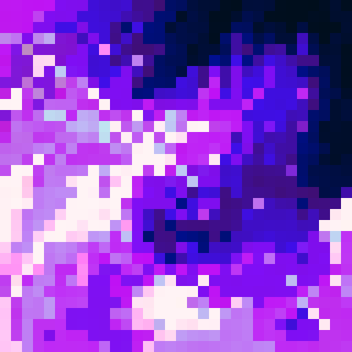 A Pixelart Texture displaying Amethyst texture that is 600x600 Pixel and Tiling