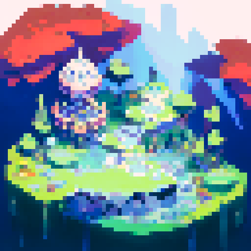 "Baseball-capped scientist gazes at a towering, metallic machine amidst a sprawling, mountainous landscape, surrounded by vivid, fluorescent hues and intricate, geometric patterns, all rendered in a striking portrait style."