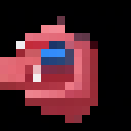 Fish pixel style