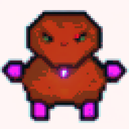 Mole space warrior charging into battle with a glowing crystal axe, surrounded by floating asteroids and a fiery explosion in the background, all in the style of a fantasy RPG game